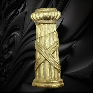 Marla Buck Vintage Rare Signed Doric Column Brooch